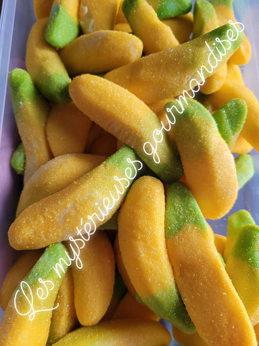 Banane jaune et verte (100g)