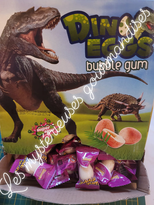 Bubble gum Dino eggs (Lot de 10)